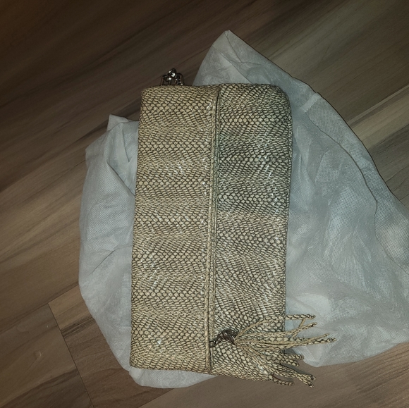 Authentic Cole Haan fold over handbag and clutch - Picture 2 of 6